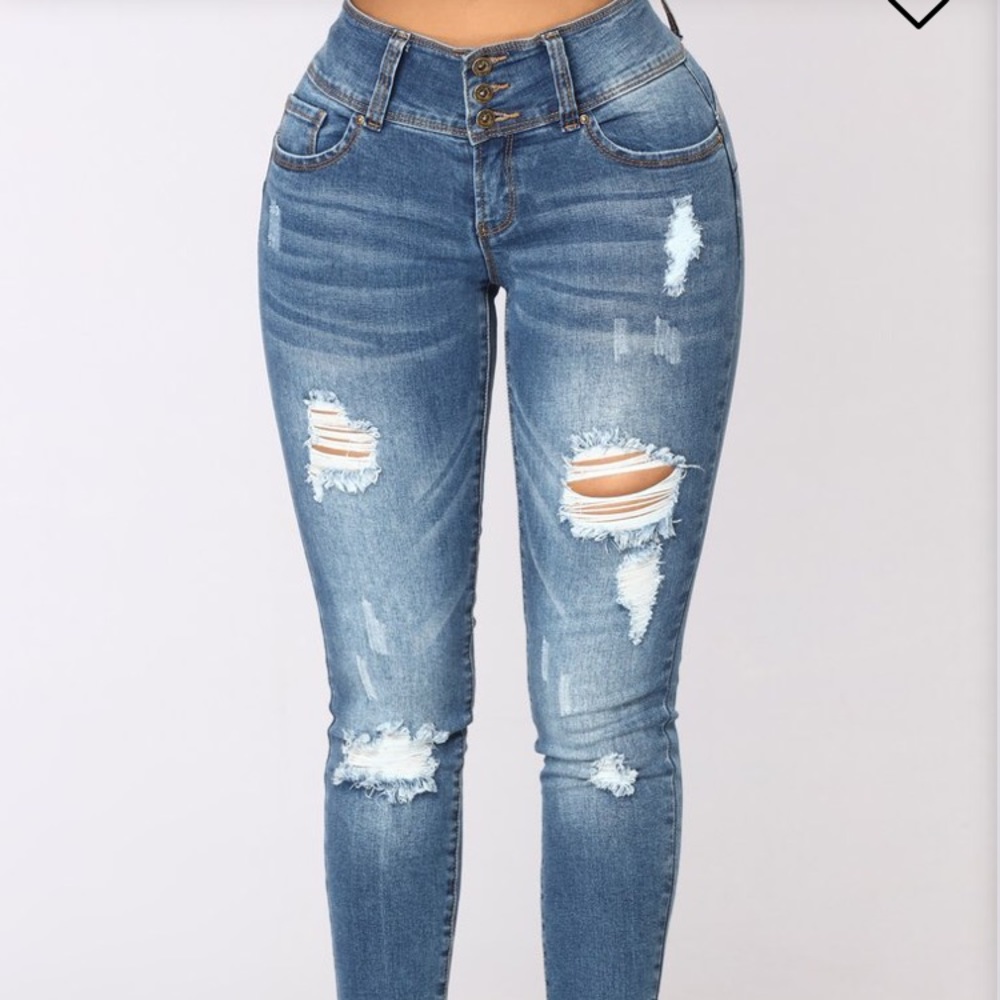 Fashion nova butt lifting jeans